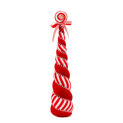 Red White Candy Cone Swirl Tree Red White Candy Cone Swirl Tree