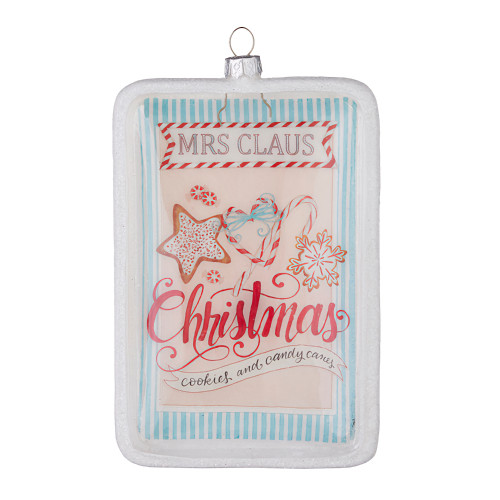 Mrs Claus Christmas Disc Ornament Mrs Claus Christmas Disc Ornament