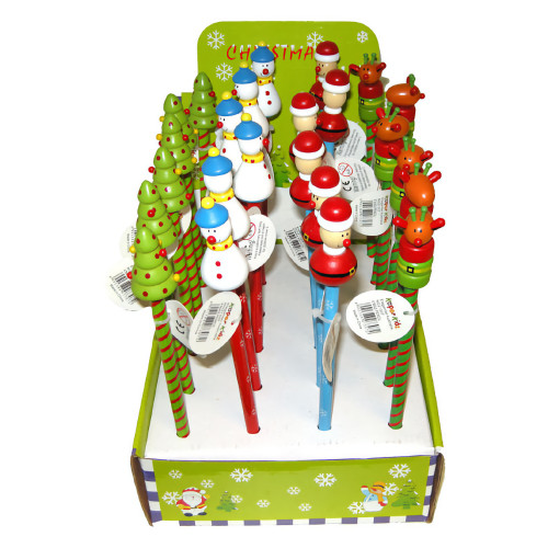 Novelty Festive Christmas Pencil (4 Styles)
Each sold separately Novelty Festive Christmas Pencil (4 Styles)
Each sold separately