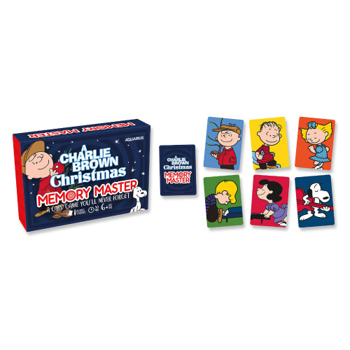 Peanuts Charlie Brown Christmas Memory Master Card Game Peanuts Charlie Brown Christmas Memory Master Card Game
