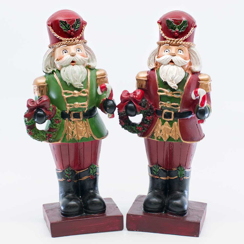 Green Red Nutcrackers (2 Styles) Green Red Nutcrackers (2 Styles)