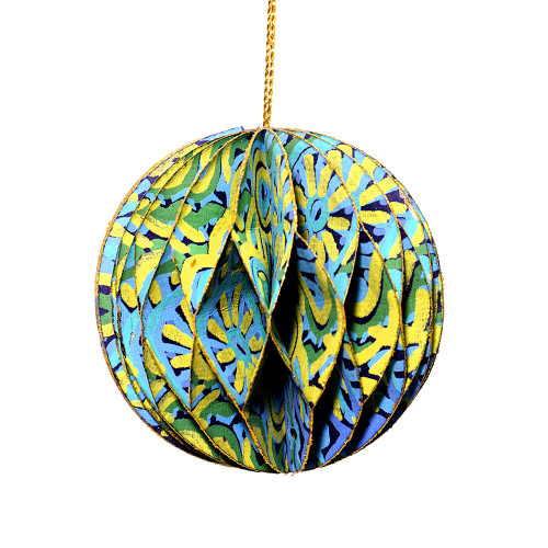 Aboriginal Honeycomb Christmas Bauble Aboriginal Honeycomb Christmas Bauble