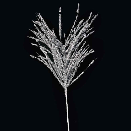 Silver Glitter Bead Spray Sparkling Silver Accent Silver Glitter Bead Spray Sparkling Silver Accent