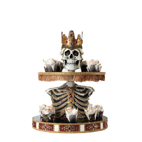 Haunted Skeleton Tiered Tray – Katherine’s Halloween Decor Haunted Skeleton Tiered Tray – Katherine’s Halloween Decor