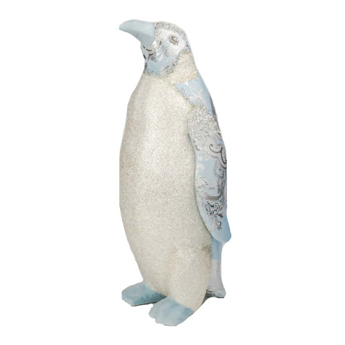Charming Pale Blue Penguin Figurine Festive Accent Charming Pale Blue Penguin Figurine Festive Accent