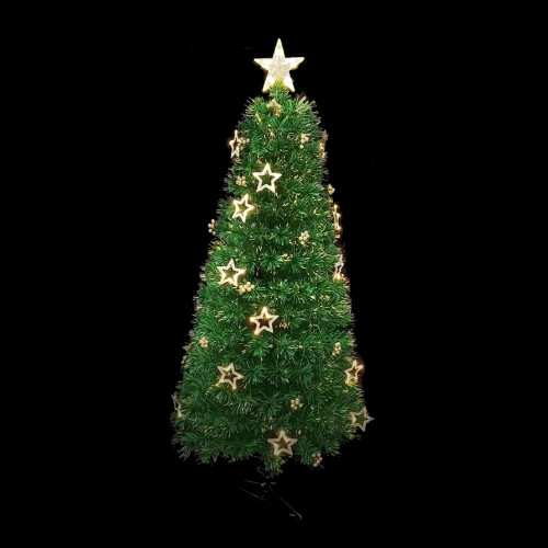 LED Fibre Optic Tree with Deco Flash Warm LED Fibre Optic Tree with Deco Flash Warm