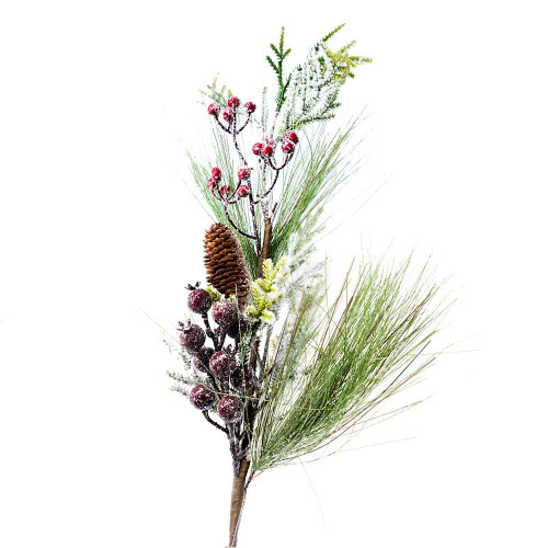 Christmas Elves Festive Pinecone Berry Spray Christmas Elves Festive Pinecone Berry Spray