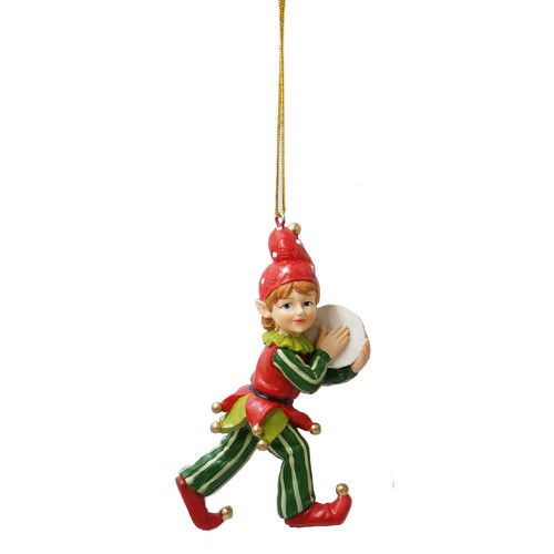 Christmas Elves Red Green Christmas Elf Hanging Ornament Christmas Elves Red Green Christmas Elf Hanging Ornament