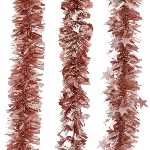 Pink Matte Tinsel 6PLY (3 Styles) Pink Matte Tinsel 6PLY (3 Styles)