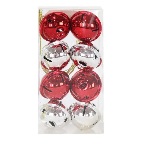 Christmas Elves Nutbells Shiny Mix Pack of 8 (1Style) - 4cm Christmas Elves Nutbells Shiny Mix Pack of 8 (1Style) - 4cm