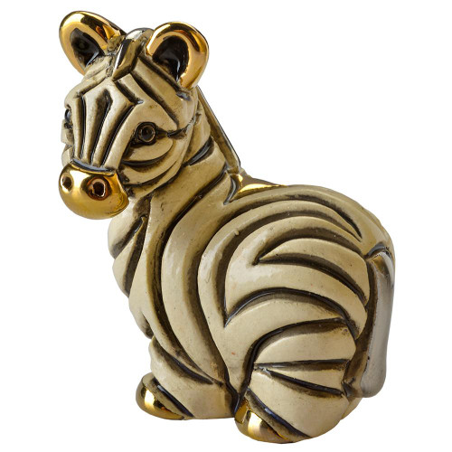 De Rosa Collections De Rosa Mini Zebra Figurine - 4cm De Rosa Collections De Rosa Mini Zebra Figurine - 4cm