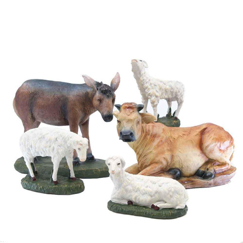 Christmas Elves Animal Nativity Collection (Set of 5) - Suits 35cm Nativity Christmas Elves Animal Nativity Collection (Set of 5) - Suits 35cm Nativity
