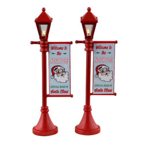 Lemax Christmas Shop Lemax North Pole Lamppost Lemax Christmas Shop Lemax North Pole Lamppost