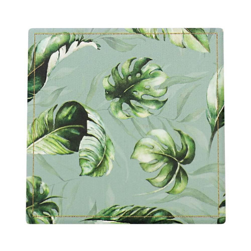 Christmas Elves Greenery Leaf Ceramic Coaster Christmas Elves Greenery Leaf Ceramic Coaster
