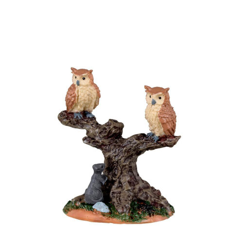 Lemax Christmas Shop Lemax Spooky Town Spooky Owls 