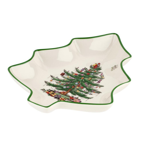 Spode Christmas Tree Shaped Dish - 35cm Spode Christmas Tree Shaped Dish - 35cm