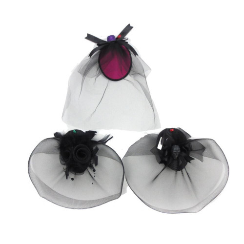 Witches of Halloween Halloween Mini Hat Clip (3 Styles) - 14cm 