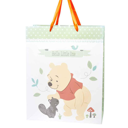 Christmas Elves Large Winnie The Pooh Baby Bag - 32cm Christmas Elves Large Winnie The Pooh Baby Bag - 32cm