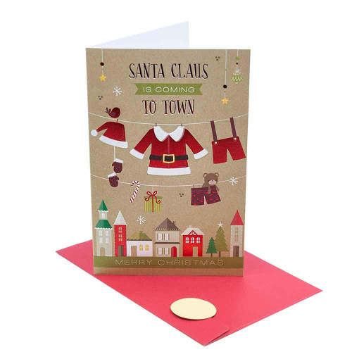 Christmas Elves Card Couture -20cm  Christmas Elves Card Couture -20cm