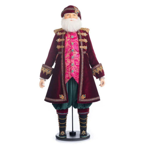 Katherines Collection Katherines Sugar Plum Santa Claus Doll - 81cm Katherines Collection Katherines Sugar Plum Santa Claus Doll - 81cm