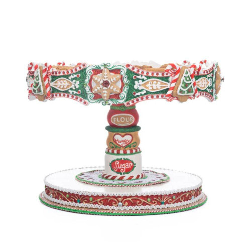Katherines Collection Katherines Seasoned Greetings Cake Stand - 21.5cm Katherines Collection Katherines Seasoned Greetings Cake Stand - 21.5cm