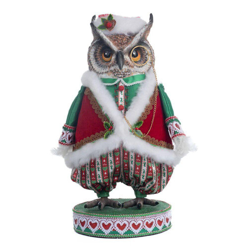 Katherines Collection Katherines Hoobert The Festive Owl - 43cm Katherines Collection Katherines Hoobert The Festive Owl - 43cm