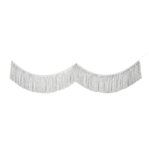 RAZ Imports Silver Tinsel Garland - 152cm RAZ Imports Silver Tinsel Garland - 152cm