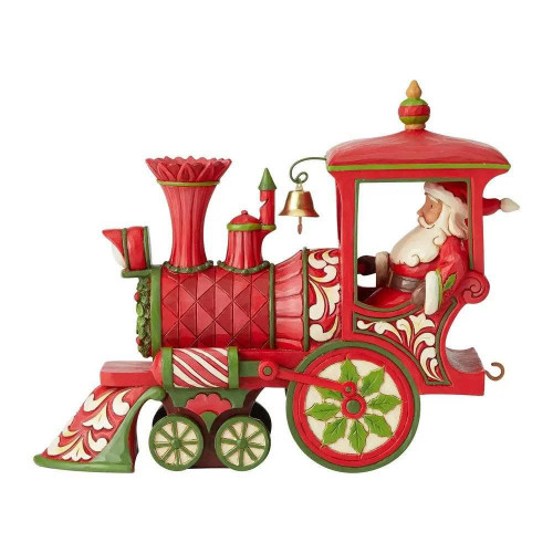 Jim Shore Christmas Train Engine - 18cm Jim Shore Christmas Train Engine - 18cm