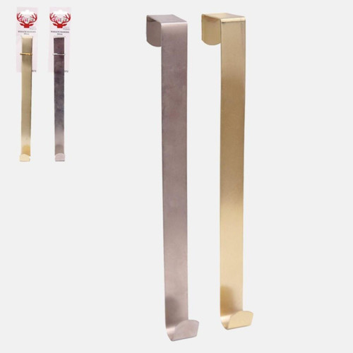 Christmas Elves Gold Silver Metal Wreath Hanger (2 Colours) - 31.5cm Christmas Elves Gold Silver Metal Wreath Hanger (2 Colours) - 31.5cm