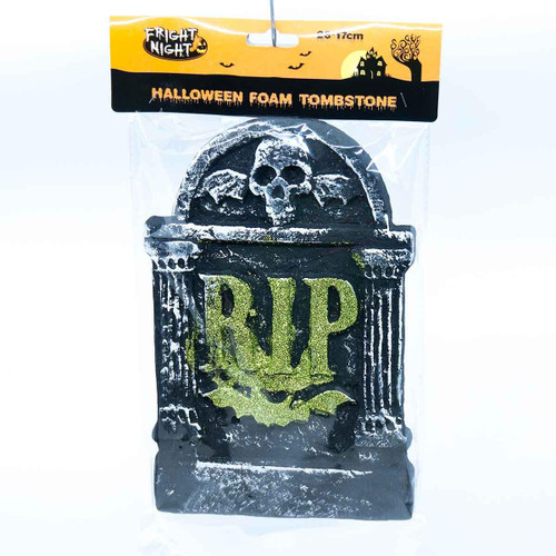 Witches of Halloween Halloween Foam Tombstone - 28cm Witches of Halloween Halloween Foam Tombstone - 28cm