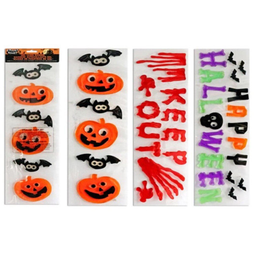 Witches of Halloween Halloween Gel Cling Banner Sheet (3 Styles) - 50cm Witches of Halloween Halloween Gel Cling Banner Sheet (3 Styles) - 50cm