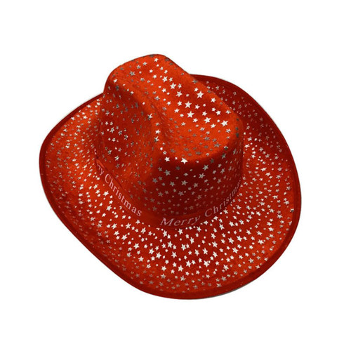 Christmas Elves Merry Christmas Cowboy Hat Christmas Elves Merry Christmas Cowboy Hat