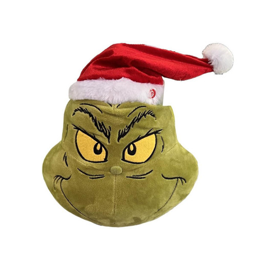 Grinch by Dr Seuss Dr Seuss Grinch Head Animated Hanging Decoration - 42cm Grinch by Dr Seuss Dr Seuss Grinch Head Animated Hanging Decoration - 42cm