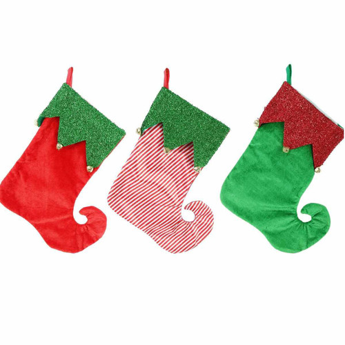 Christmas Elves Christmas Elf Stocking (3 Styles) - 42cm 