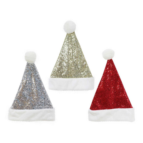 Christmas Elves Sequin Santa Hat (3 Styles) Christmas Elves Sequin Santa Hat (3 Styles)