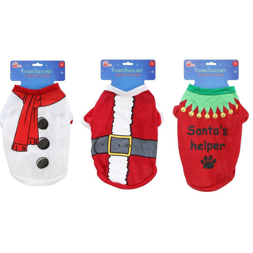 Christmas Elves Christmas Pet T-Shirt Christmas Elves Christmas Pet T-Shirt