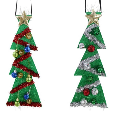 Christmas Elves Christmas Tree Tie with Baubles (2 Styles) Christmas Elves Christmas Tree Tie with Baubles (2 Styles)