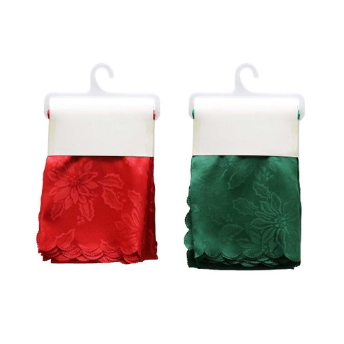 Christmas Elves Festive Jacquard Tablecloth (2 Styles) - 225cm Christmas Elves Festive Jacquard Tablecloth (2 Styles) - 225cm