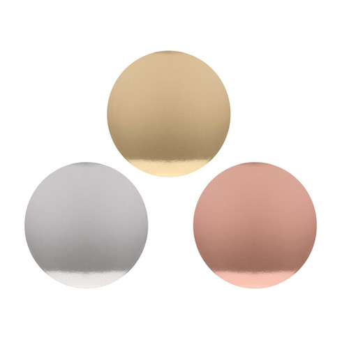 Christmas Elves Foil Cake Board (3 Styles) - 30cm  Christmas Elves Foil Cake Board (3 Styles) - 30cm