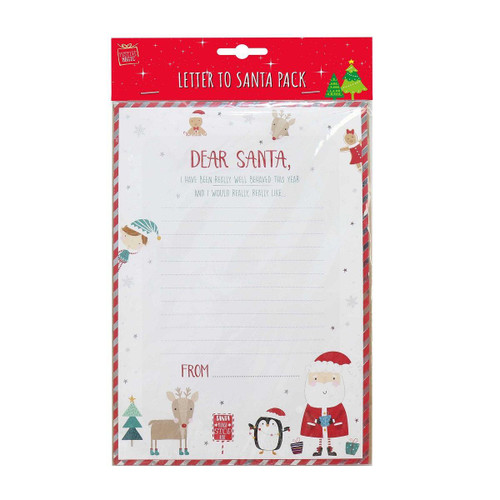 Christmas Elves Foil Letter To Santa (Pack of 2) Christmas Elves Foil Letter To Santa (Pack of 2)