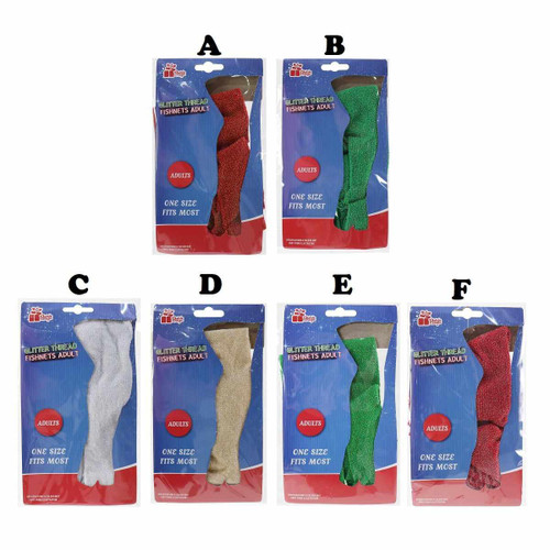 Christmas Elves Glitter Thread Tights Adult (6 Styles) Christmas Elves Glitter Thread Tights Adult (6 Styles)