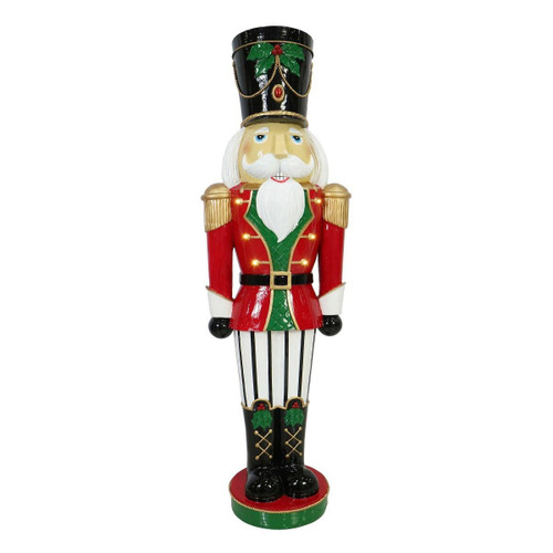 Christmas Elves Lightup LED Nutcracker Soldier - 119cm Christmas Elves Lightup LED Nutcracker Soldier - 119cm