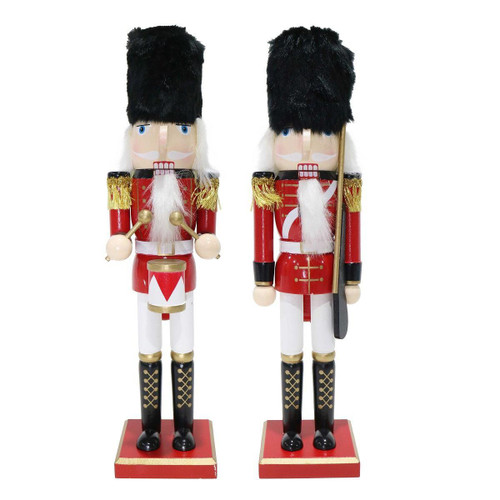 Christmas Elves Royal Guard Nutcracker (2 Styles) - 38cm Christmas Elves Royal Guard Nutcracker (2 Styles) - 38cm