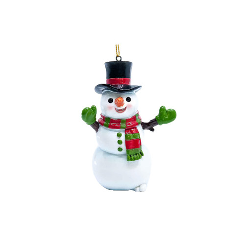 Elf Series The Joyful Jolly Snowman Ornament - 9.5cm Elf Series The Joyful Jolly Snowman Ornament - 9.5cm