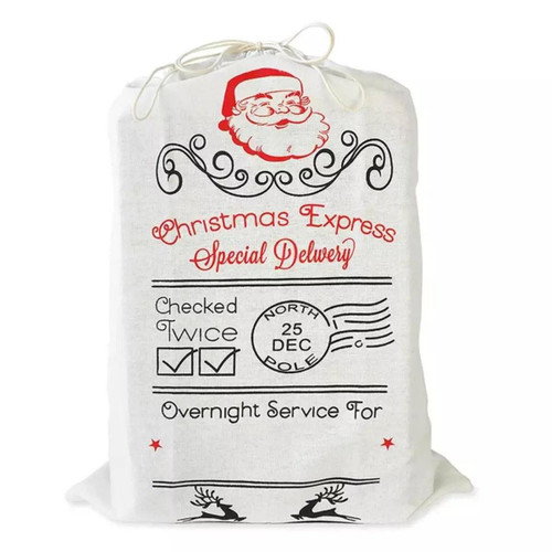 Christmas Elves Christmas Express Special Delivery Giant Sack - 68cm Christmas Elves Christmas Express Special Delivery Giant Sack - 68cm