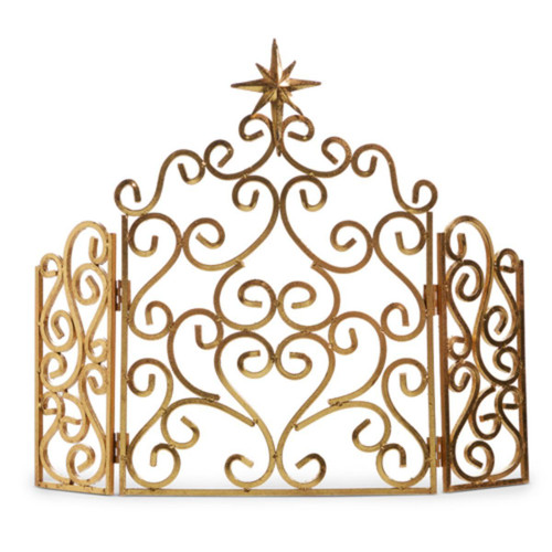 RAZ Imports Gold Scrollwork Nativity Creche - 36cm RAZ Imports Gold Scrollwork Nativity Creche - 36cm