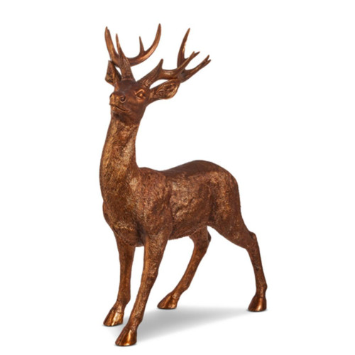 RAZ Imports Standing Bronze Deer - 76cm RAZ Imports Standing Bronze Deer - 76cm