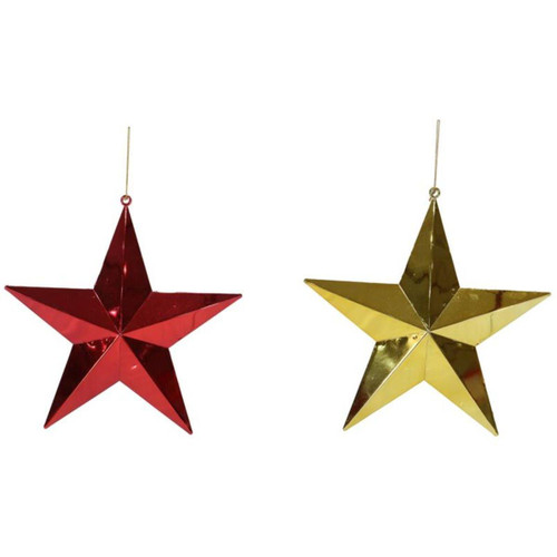 UV Stable Star Decoration (2 Colours) - 40cm UV Stable Star Decoration (2 Colours) - 40cm