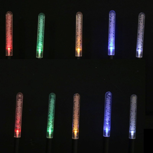 Christmas Elves Solar Jumbo Bubble Tubes Multicolour (Set of 10) - 38cm  Christmas Elves Solar Jumbo Bubble Tubes Multicolour (Set of 10) - 38cm