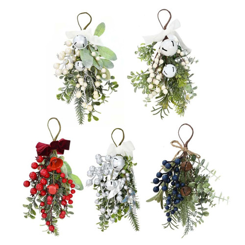 Christmas Elves Mistletoe Hanging Decoration (5 Styles) Christmas Elves Mistletoe Hanging Decoration (5 Styles)